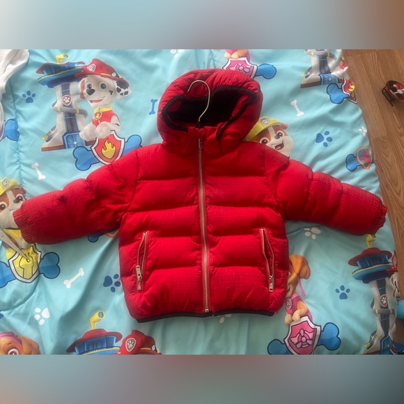 Red And Black Givenchy Toddler Coat - Picture 4 of 4